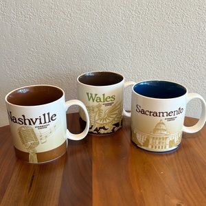 Bundle- Flawed Starbucks Mugs
